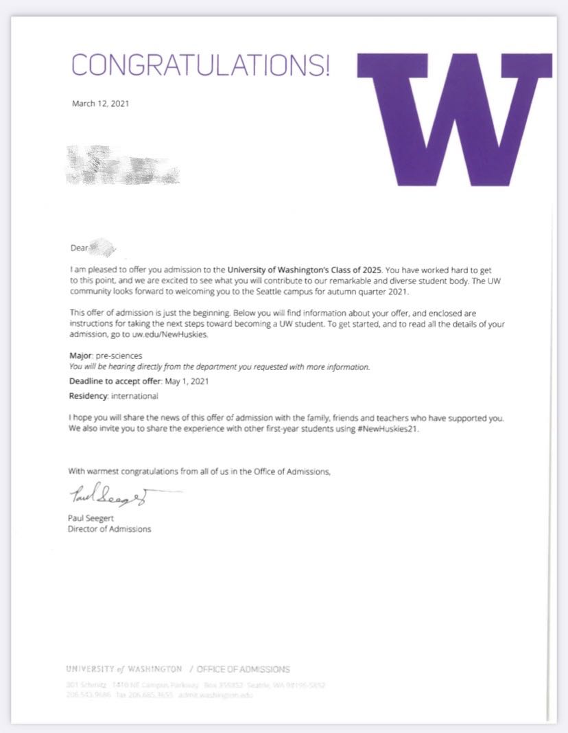 2021华盛顿大学OFFER .jpeg